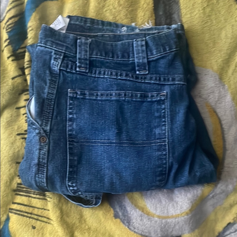 wrangler - dark blue carpenter pants ౨ৎ